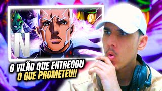 QUE VILÃO F0DA Paraíso  Enrico Pucci Jojos Bizarre Adventure  Neko  REACT [upl. by Bartolome]