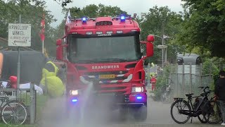 Opendag Brandweer Wormerveer 2024 Verschillende Hulpdiensten met spoed onderweg [upl. by Artinek]