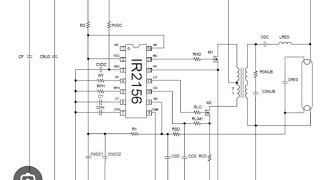 ir2156  ir2156 circuit diagramir2156 cfl circuit [upl. by Nij]