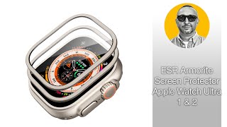 ESR Armorite Screen Protector Apple Watch Ultra1 amp 2 49mm esr applewatchultra screenprotector [upl. by Araem200]