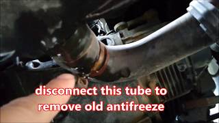 Tutorial how to change ANTIFREEZE Cooling SystemCitroen C3 Ford Fiesta and others [upl. by Ileyan850]