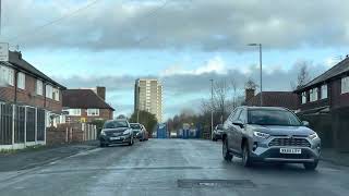 24 Chadderton real test route GreengateVictoria ave side [upl. by Kalb315]