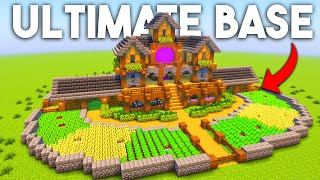 Minecraft Ultimate SURVIVAL House Tutorial [upl. by Neelia]