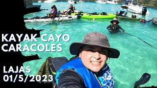 Kayak hasta Cayo Caracoles desde la Parguera Lajas Puerto Rico [upl. by Papke]