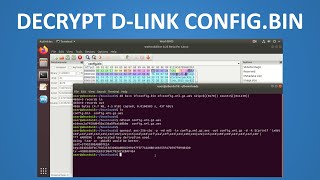 Decrypt DLink Encrypted configbin [upl. by Akcirederf259]