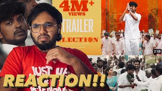 Election  Official Trailer  REACTION  Vijay Kumar  Preethi Asrani  Thamizh  Divo Music [upl. by Nrubliw]