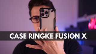 Análise case Ringke Fusion X para iPhone e Android [upl. by Retsila]