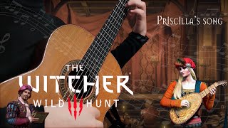 The Witcher 3  The Wolven Storm Priscillas song guitar trio fantasy [upl. by Nayk49]