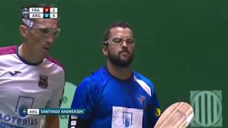 Finale Baline Trinquet Mondial 2018 SuzanneGuillenteguy contre F et SAndreasen [upl. by Gleda]