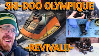 1975 SkiDoo Olympique 340 REVIVAL [upl. by Mikel804]