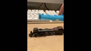 Custom 3D printed n scale locomotive shell shorts [upl. by Boulanger]