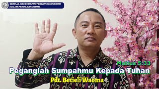 Peganglah Sumpahmu Kepada Tuhan [upl. by Bolling]