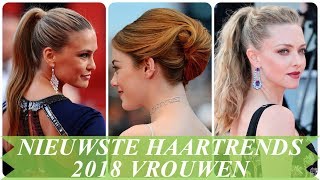 Nieuwste haartrends 2018 vrouwen [upl. by Yzmar]