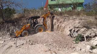 maniobra retroexcavadora jcb 3cxeco 4x4 2014 [upl. by Nileuqaj292]