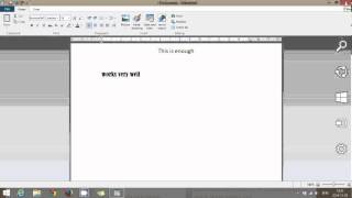 Windows 81 Wordpad free basic word processor [upl. by Las]