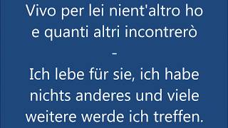 Andrea Bocelli amp Judy Weiss  Vivo per lei  Deutsche Übersetzung [upl. by Anotyad]