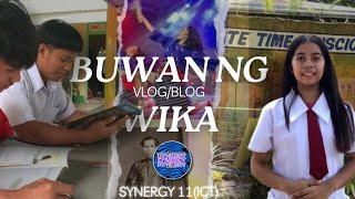 BUWAN NG WIKA “VLOGBLOG” ICTSYNERGY11 [upl. by Alamap]