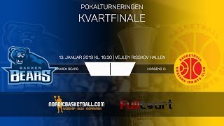 Pokalturneringen Live Bakken Bears  Horsens IC [upl. by Cartwright]