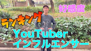 好感度のランキングを独断と偏見で決めました【YouTuber・ランニングインフルエンサー編】 [upl. by Fuller]