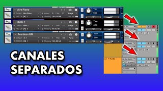 Instrumentos por CANALES SEPARADOS  Kontakt Tutorial [upl. by Yekim345]