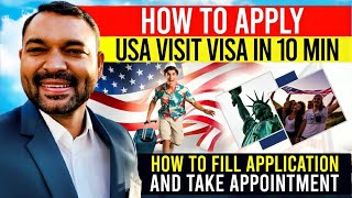 How to Apply USA Tourist Visa from Pakistan  Complete Guide to Fill Visa Application in 10 Minutes [upl. by Yelserp647]