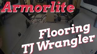 Jeep Wrangler Armorlite Install [upl. by Ilesara950]