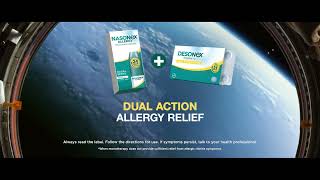 Dual Action with Nasonex Allergy and Desonex 15 sec [upl. by Eilrahc]