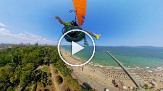 Where to go paragliding Summer  Its great in Bulgaria  gleitschirm paragliding 8K  4K [upl. by Tannenwald558]