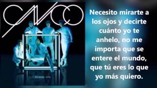 CNCO  Volverte A Ver Lyric Video [upl. by Dodd]