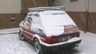 Fiat 126Bis Cold start [upl. by Ellehcan]