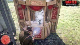 You can easily kill the ticket taker right  RDR2 [upl. by Esyli]