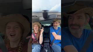 Texas Holdem car ride 😁 emma carpoolkaraoke [upl. by Jyoti]