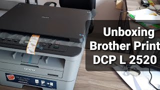 Unboxing Brother DCP L2520D duplex printer by Manmohan Pal [upl. by Nonie528]