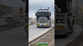 Kenworth K200 road train accelerating [upl. by Subocaj]