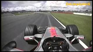 F1 2007  Silverstone Qualifying  Alonso Onboard Flying Lap [upl. by Ayama375]