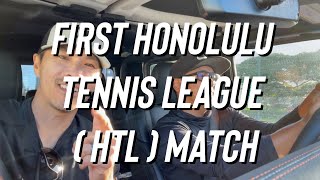 First HTL Match  Honolulu Tennis League  Ala Moana Courts Highlights by SwingVision [upl. by Weaks374]