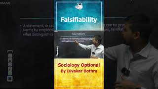 Falsifiability  Sociology Optional  StudyIQ IAS UPSC IAS CSE IPS [upl. by Nahshon]