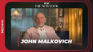 John Malkovich Joined The New Look Before Reading the Script  Interview [upl. by Aisined]