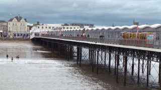 Weston Super Mare  Grand Pier and Beach [upl. by Leilamag]