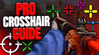 CS2 PRO CROSSHAIR GUIDE [upl. by Sandro]