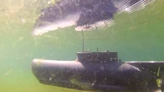 Seehund RC Submarine [upl. by Maggie206]