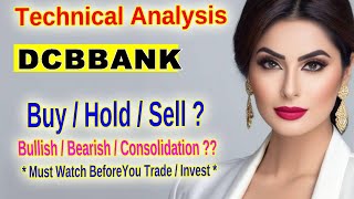 DCB Bank Technical Analysis Bearish Signals and Key Levels to Watch [upl. by Eillehs]