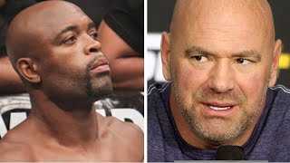 Dana White quotWhat the F is Anderson Silva Talking Aboutquot [upl. by Nolrak]