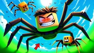 Surviving an EVIL SPIDER in Roblox [upl. by Huskey]