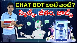 CHAT BOT Developer Career  Jobs Salary Skills  AI Telugu [upl. by Pippy]