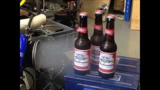 Jet Engine Powered Beer Cooler Aircraft ECS PAC Budweiser [upl. by Morel100]