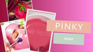 Pinky Face MaskBeetRoot Mask For Glow And Shine SkinBest For Glow And Pinkish Face [upl. by Jenei]