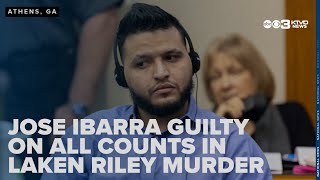 Jose Ibarra guilty on all counts in Laken Riley Murder [upl. by Domeniga]