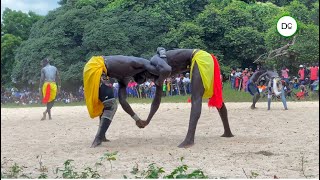 TROISIÈME PARTIE DE LA LUTTE TRADITIONNELLE KAOUT CONTRE KADIAKAYE [upl. by Leod465]