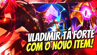 VLADIMIR COM O NOVO ITEM TA ABSURDOO DE FORTE LOL WILD RIFT [upl. by Idorb186]